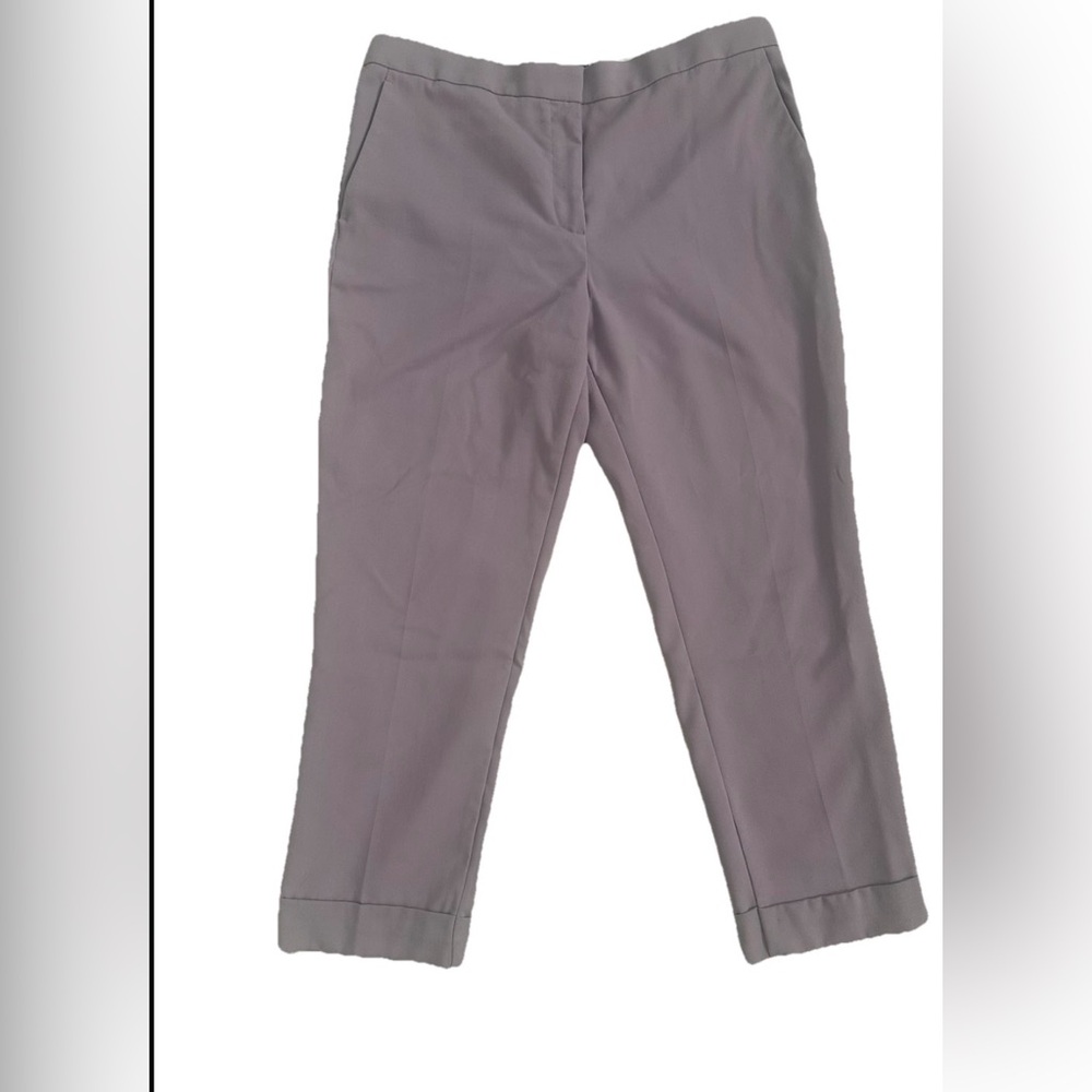 Ann Taylor Women’s Dress Pants Lavender Size 14 Cuffed Hem